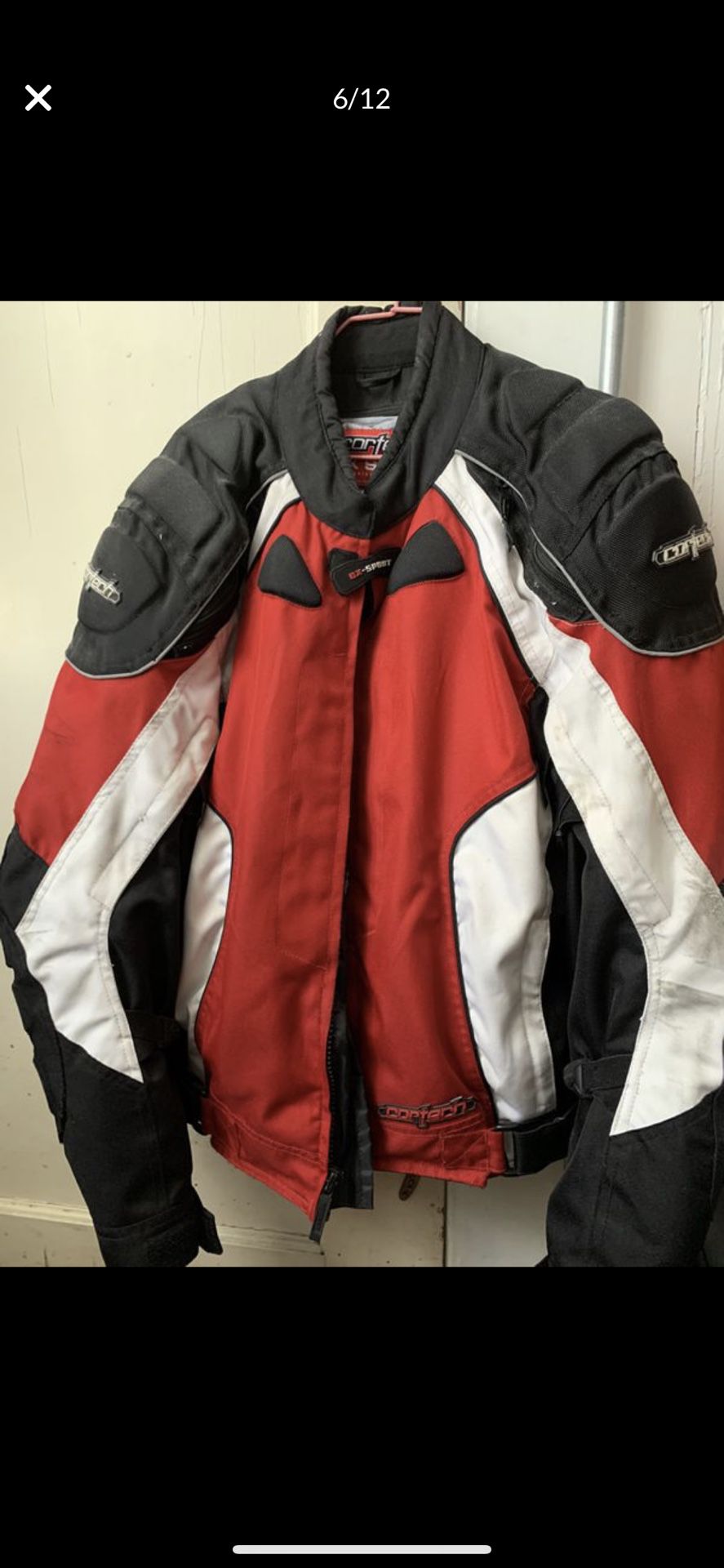 Cortech Motorcycle jacket size medium