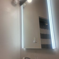 Vanity Mirror, With Bluetooth