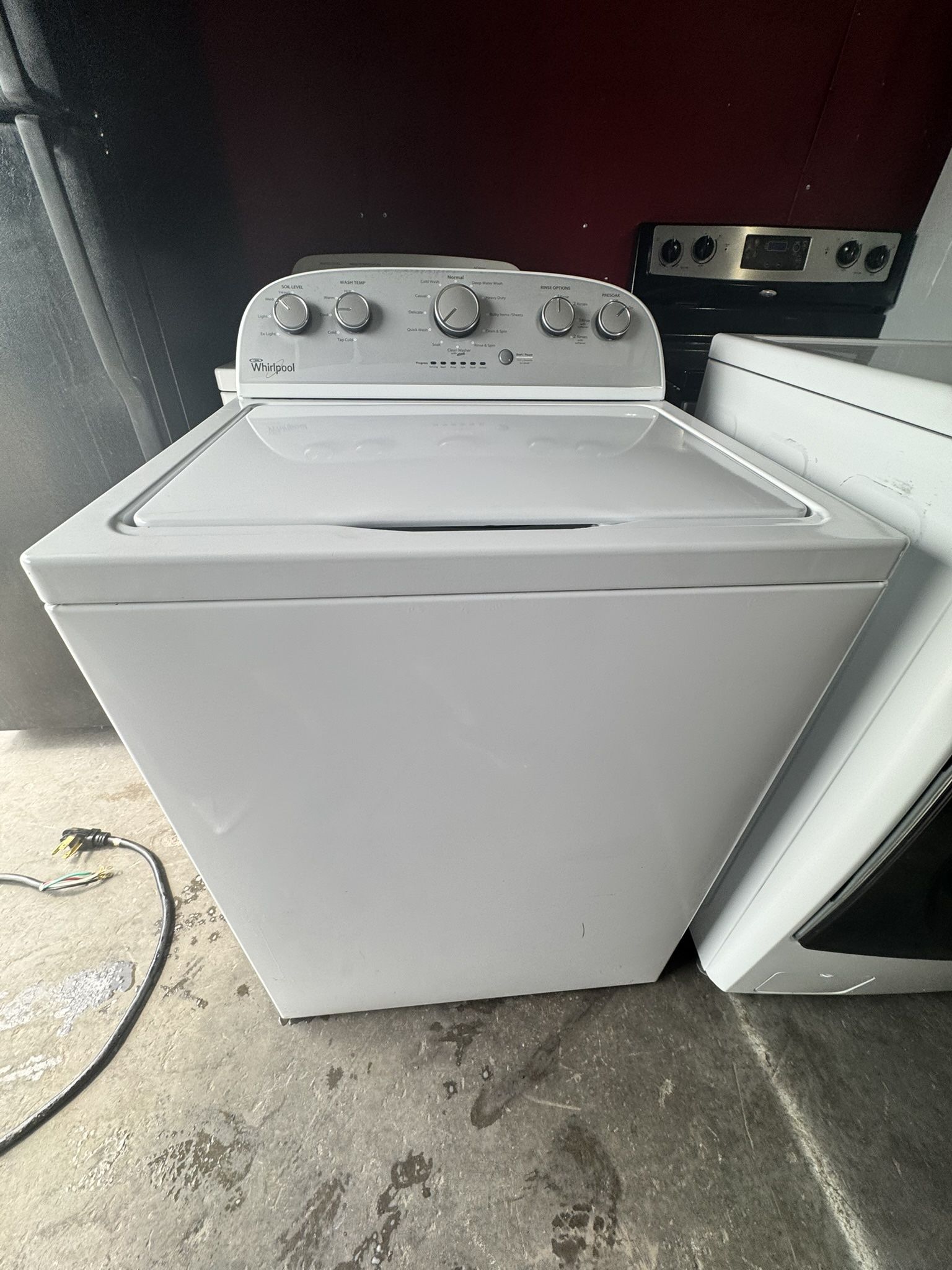 Whirlpool Washer Large Capacity