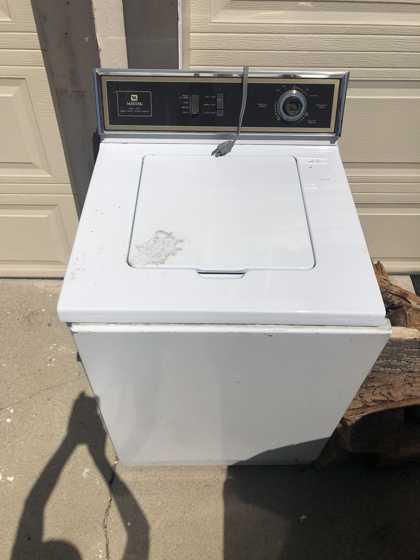 Maytag Washer For Repair Or Parts