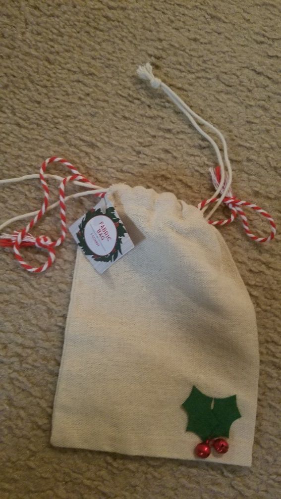 New Christmas fabric gift bag