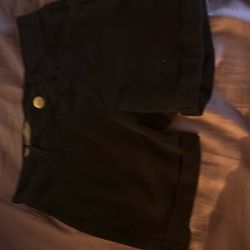 Black Jeans Shorts 