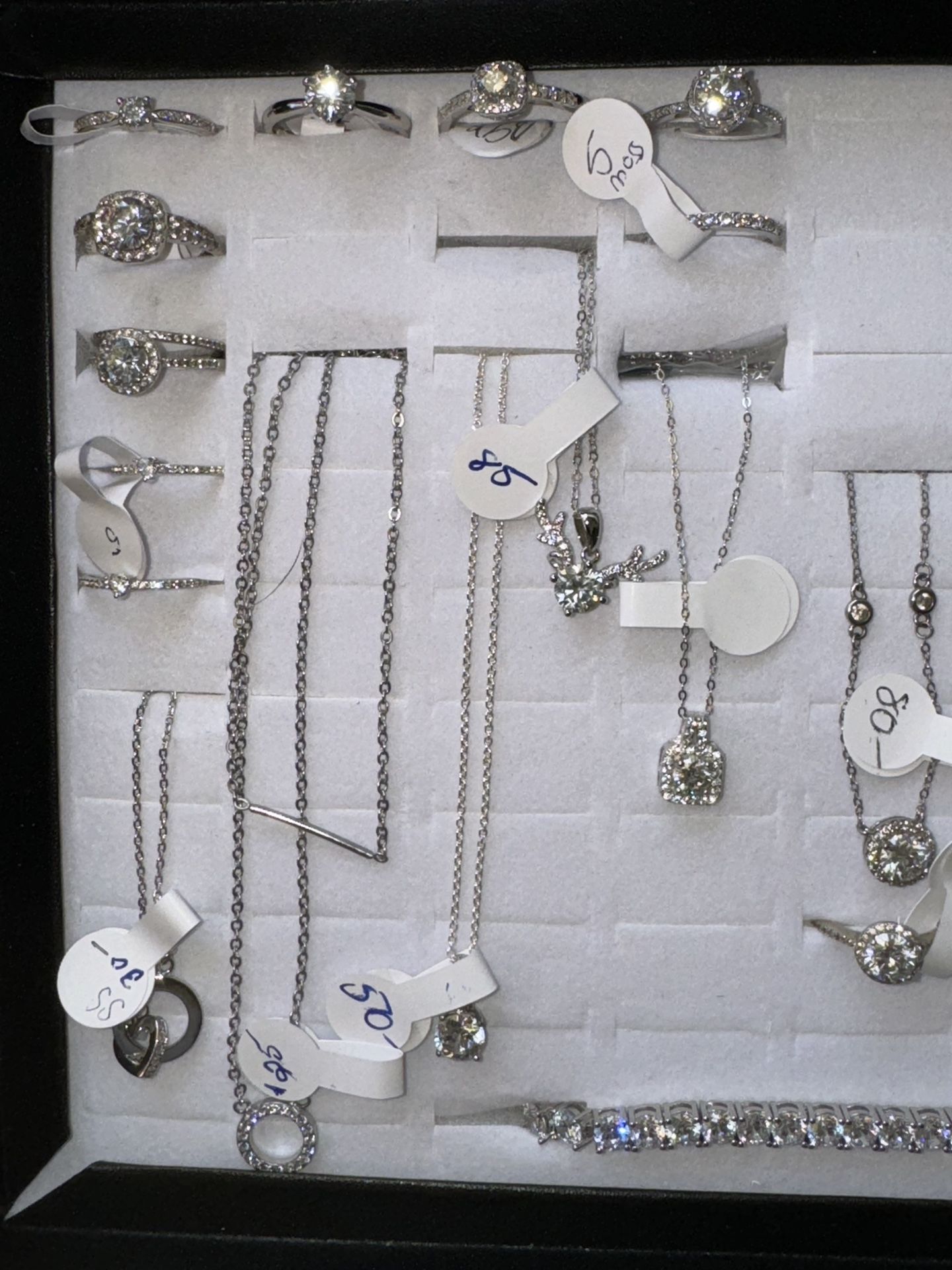 High End Jewelry. Moissanite And 925 Silver.