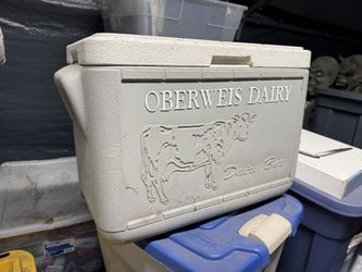Oberweis Dairy Box Home Delivery Milk Cooler Ice Chest