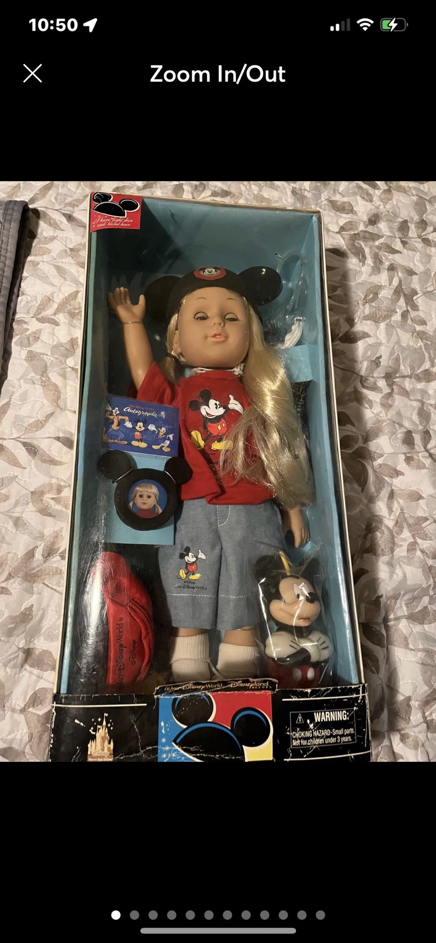 New! My Disney Girl - Theme Park Edition - Disney World Doll
