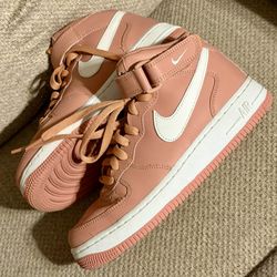 Nike Air Force 1 Mid "Red Stardust" Youth 5