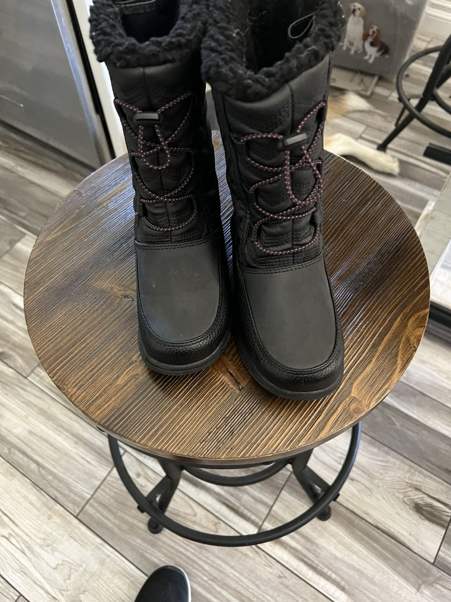 Snow Boots Girl
