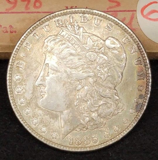 1885 Morgan Silver Dollar