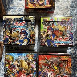 BuddyFight TCG  Boxes Are Open With Hits In Sleeves. 