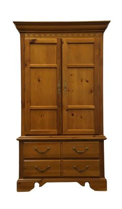 Solid Pine Clothing / Media Armoire