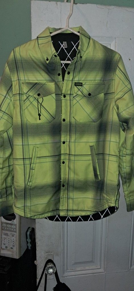 Dixxon Mens Size Small Flannel Jacket, New