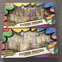 Ascended Heroes Focused Fighters Premium Collection (Sam's Club) 