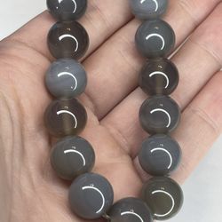 Grey Agate Bracelet 