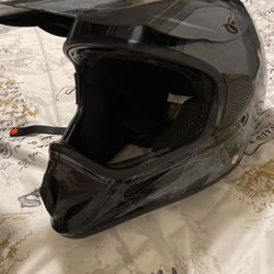 Adult Frenzy MX off-Road Helmet DOT Approved Color: Black/Grey