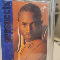 Beautiful 1996-97 SP # 134 KOBE BRYANT. BECKETT 9