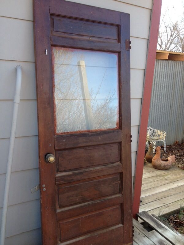 Solid Wood Exterior Door For Sale In Tulsa OK OfferUp