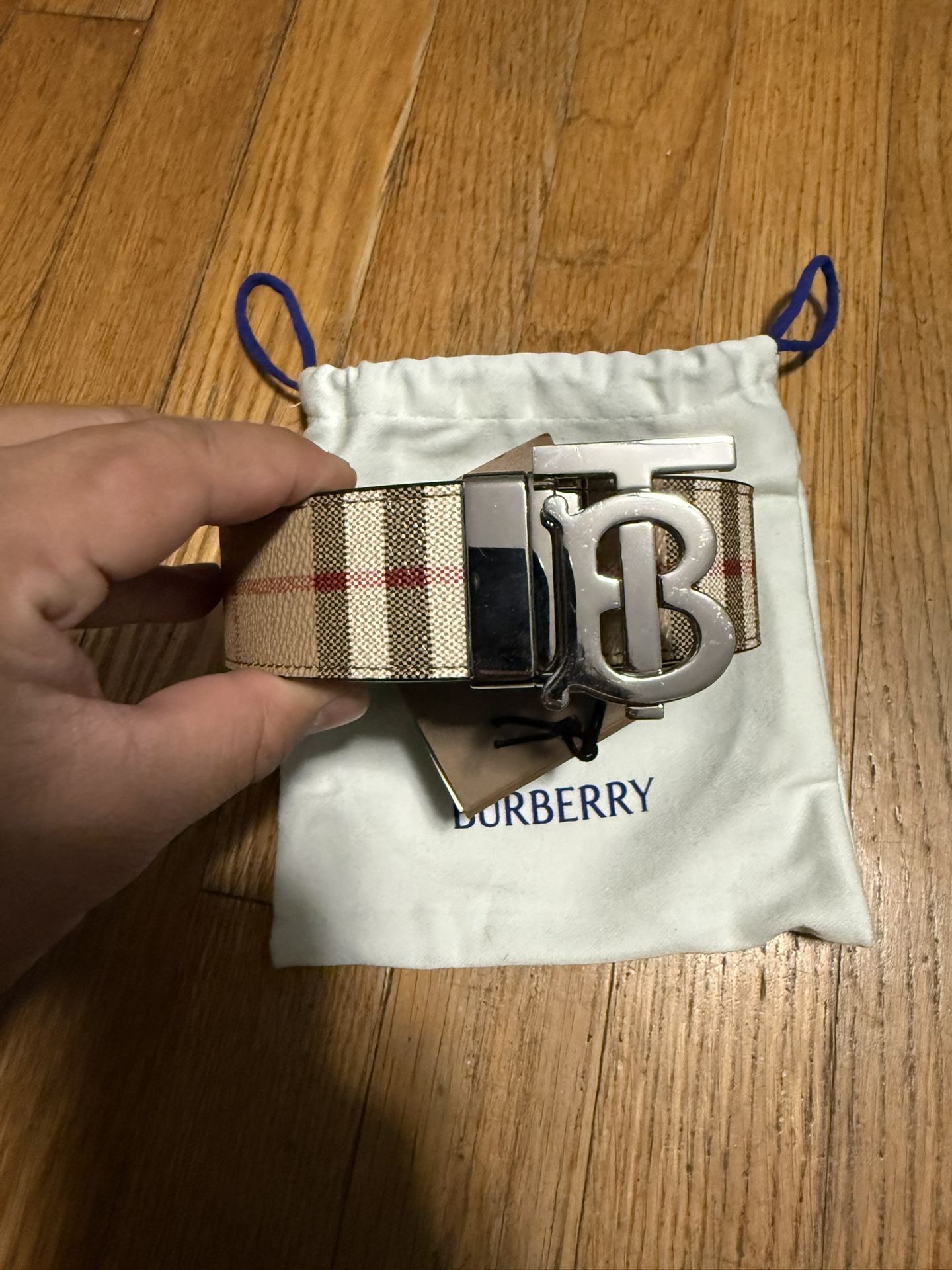Burberry Men’s TB Belt Size 100