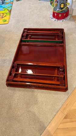 Small Wooden Folding Table 