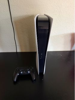 PS5 with Controller