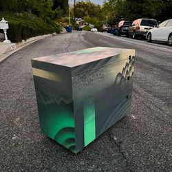 Hand painted drawer, Dresser