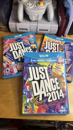 Nintendo WiiU - Just Dance Games