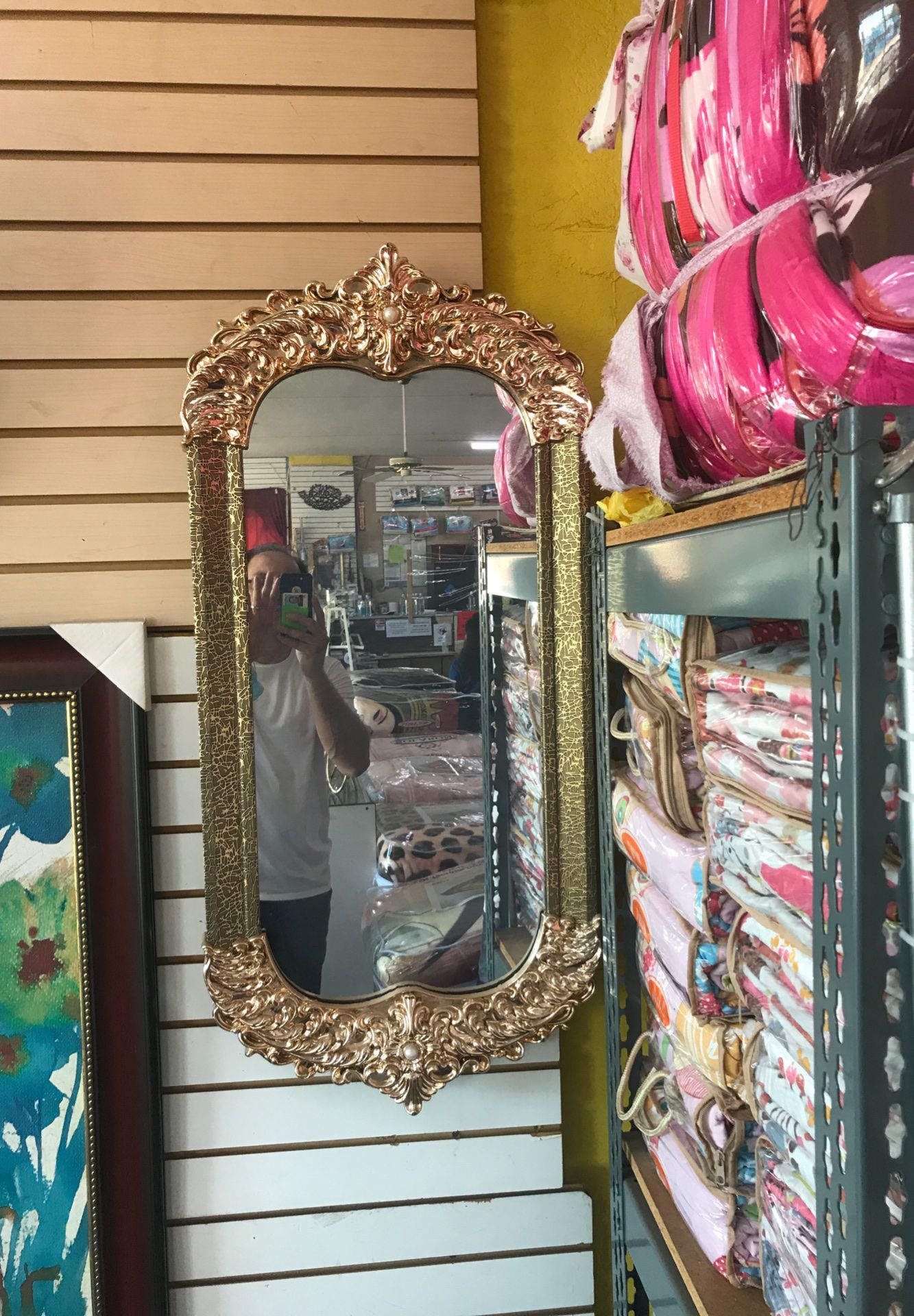 Wall mirror $15