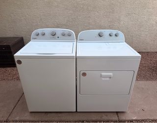 Washer and Dryer Electric 60 Day Warranty