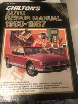Chilton 80-87 Manual