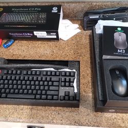 Keychron c3 pro and M3 wireless mouse