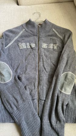Gray Mickey Disney Sweater Size Medium 