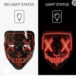 The Purge Light Up Mask “ ORANGE”