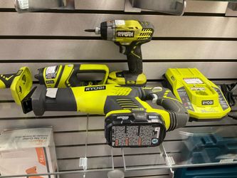 RYOBI SET WITH BAG