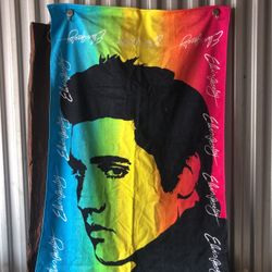 Elvis Presley Collectible Towel 1997.     28.5X58 Inch