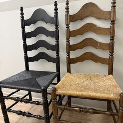 Wood Ladder Back Chairs