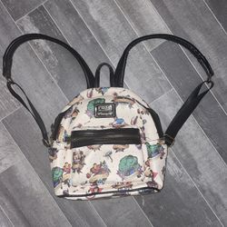 Marvel Flash Tattoo Comic Loungefly Mini Backpack IRON MAN CAPTIAN AMERICA