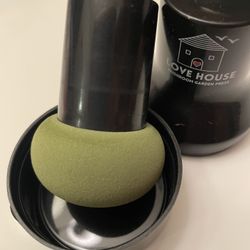 Green Mushroom Make Up Applicator Sponge Green 
