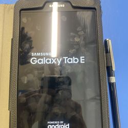 Galaxy tab e in case with pen 50 obo