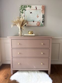 Pink dresser