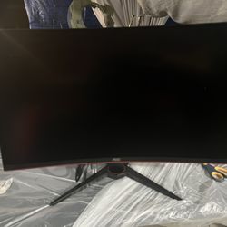 AOC curved gaming monitor