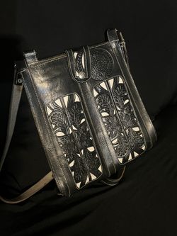 Artisan leather purse