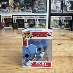 BITTY Itchy 1” Funko Pop #903 Simpsons Animation TV Television Show FOX & Scratchy