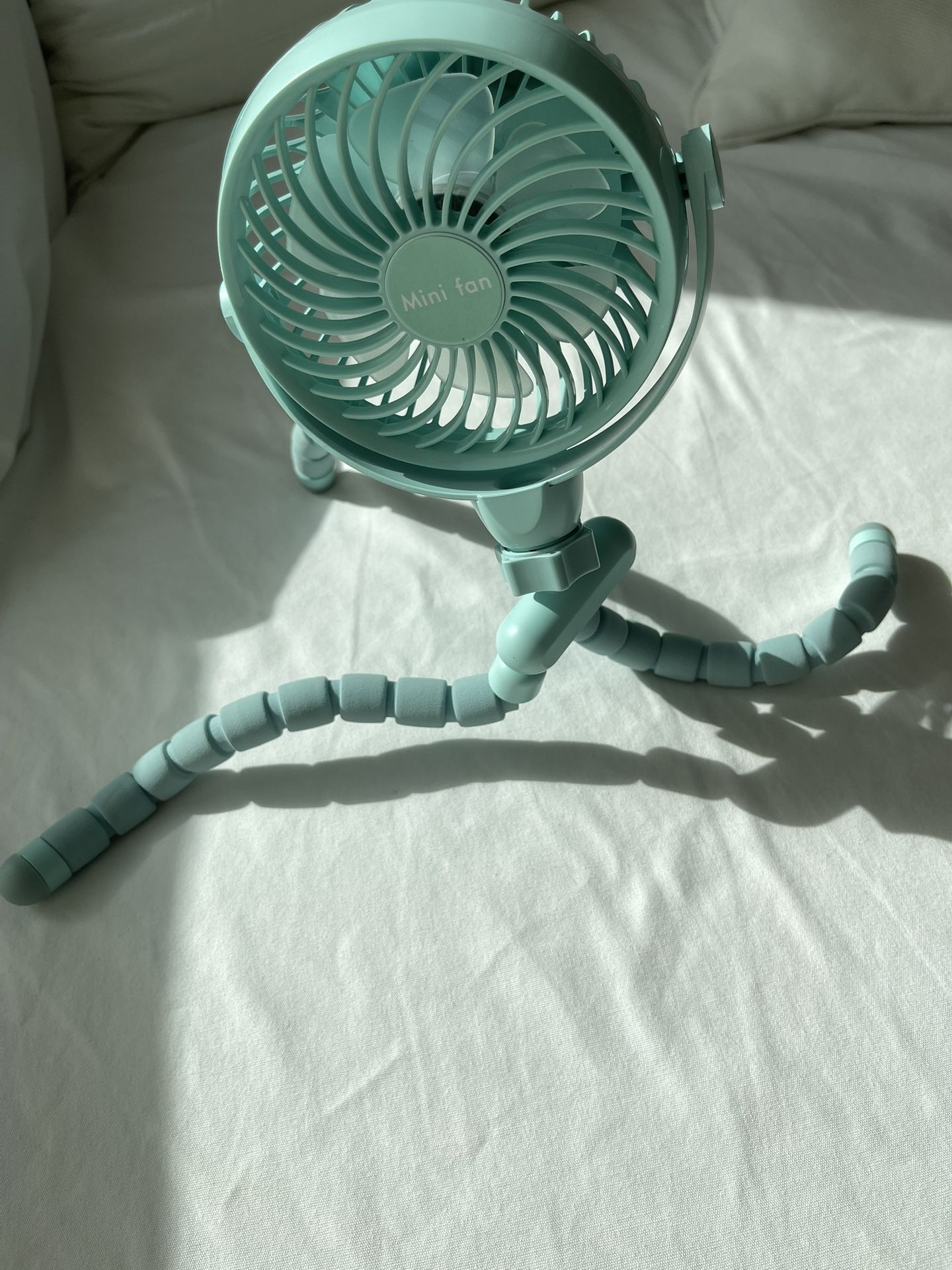 Stroller portable fan