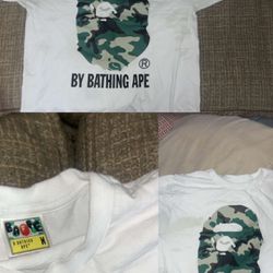 Bathing Ape T Shirt Size Medium
