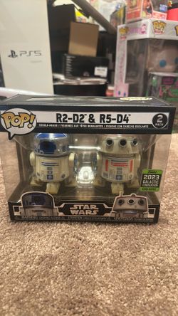 Disney galactic convention exclusive Funko ! Star Wars R2D2 & R5D4
