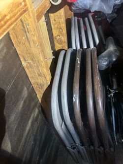 Metal chairs