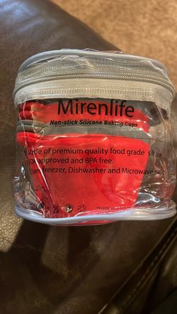 Mirenlife Non-Stick Silicone Baking Cups