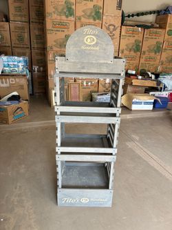 Wooden 4 tier shelf