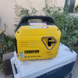 Champion 2500 Watt Duel Fuel inverter generator