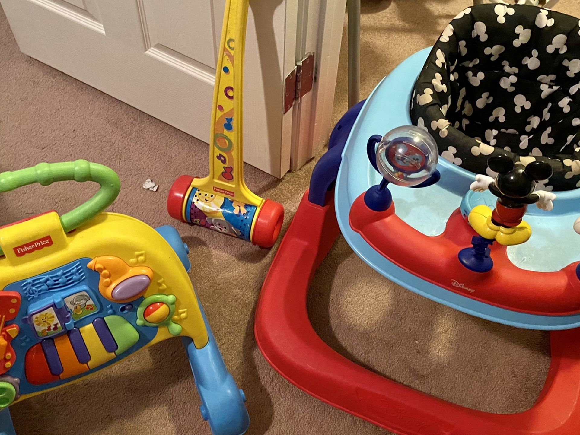 Baby Walker And Toys