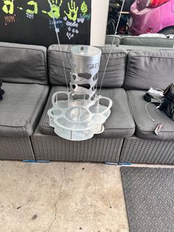 Grey goose bottle display